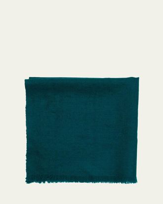 Anderson & Sheppard Mens Cashmere Pocket Square