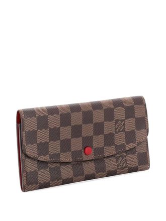 Louis Vuitton Emilie Wallet Damier small wallets - women - Fabric - One Size - Brown