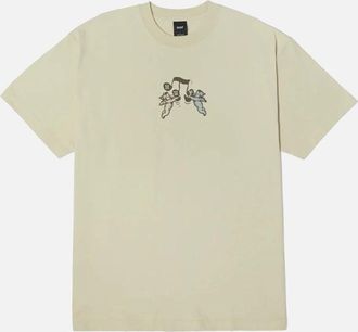 HUF Mens HUF Stone Song T-Shirt - Cream - Size: 40