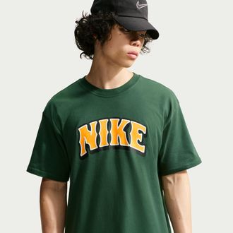 Nike Mens Nike Sportswear T-Shirt in Green | IM9339-323
