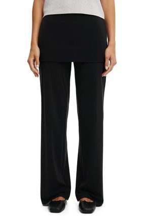 Cotton On Womens Honey Skant in Black at Nordstrom, Size Xx-Small