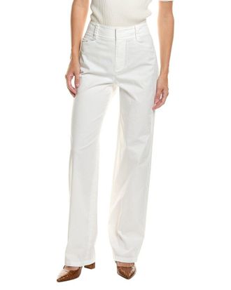 Vince High-Waisted Washed Casual Pant