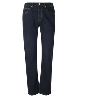 Golden Goose Straight Jeans, male, Blue, Size: W32 Journey Slim Jeans