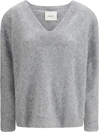 Lisa Yang V-neck leona sweater - women - Cashmere/Silk - 0 - Grey