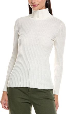 Tyler Böe Tyler Böe Rib Cashmere-Blend Turtleneck Top