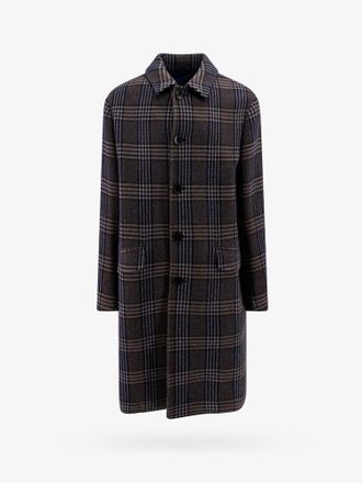 Etro Tartan wool and cashmere coat - ETRO - gender_Man