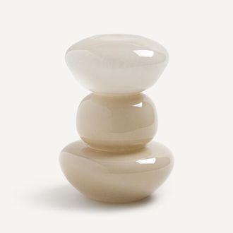 AM.PM Handgeblazen glazen vaas H25,2 cm, Fysa