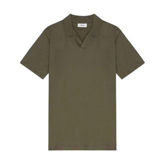 Nn.07 Green Paul Polo Shirt Short Sleeve - male - NN07 - Polo Shirts - Green - XL - Tops