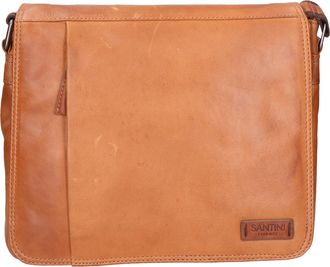 Santini schoudertas unisex TAN