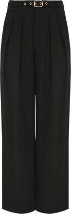 Zimmermann Pantaloni plissé con cintura - Nero