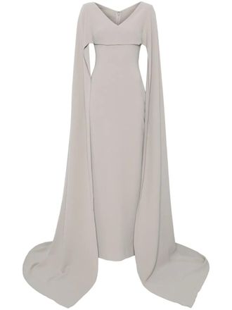 Solace London Morgan maxi-dress - Grijs