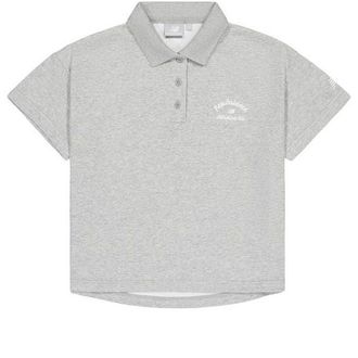 New Balance (WMNS) New Balance Polo T-Shirt Asia Sizing Grey NFE22252-MGR