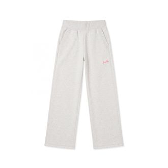 Freddy Pantaloni Wide Leg M&eacute;lange con Dettagli Rosa Fluo da Donna