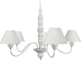 Tosel Plafón araña,blanco a90xd84xp84cm