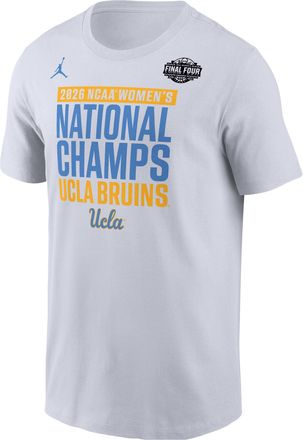 Nike Jordan Mens UCLA (Team) Jordan College T-Shirt in White | M11332P488FFLA-WHT