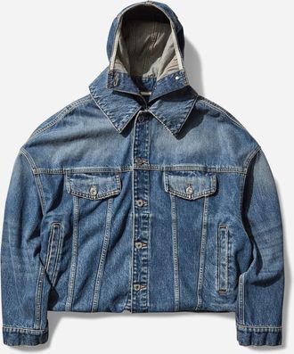Jean Paul Gaultier Women s Double Denim Jacket Blue