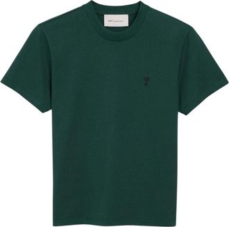 Ami Quota T-Shirt - Heren - T-shirts - Groen - M - Katoen - Tops