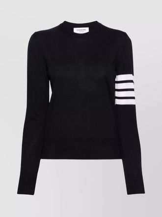Thom Browne fine-knit relaxed-fit jumper