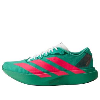 adidas Adizero Evo SL Woven Court Green Lucid Red JQ4440