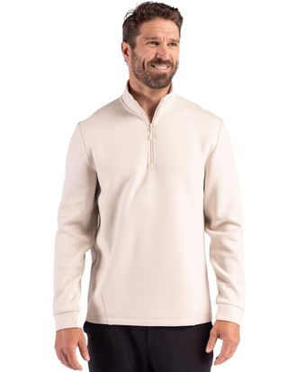 Clique Haven Recycled Mens Quarter Zip Sweatshirt