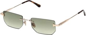 Tom Ford Ethan-02 Zonnebril - unisex - Zonnebrillen - Geel - 53 MM - Accessoires