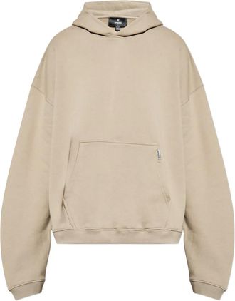 Represent Maglione con cappuccio e tasca a marsupio - Toni neutri