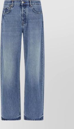 Jacquemus denim straight jeans belt loops