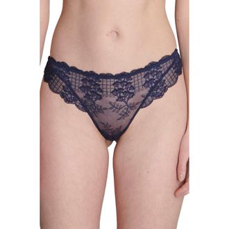 Simone Pérèle Reve Tanga in Cosmic Blue at Nordstrom, Size 2