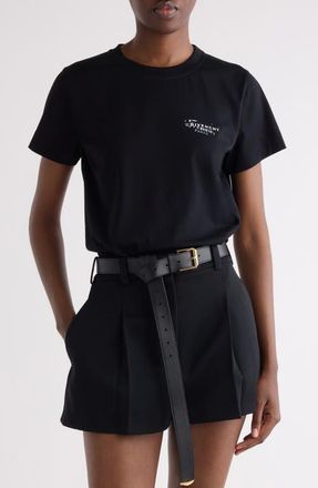Givenchy Regular Fit Logo Graphic T-Shirt in Black at Nordstrom, Size X-Small
