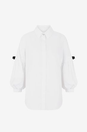 Weill Popelinehemd mit Puff&auml;rmeln Anael