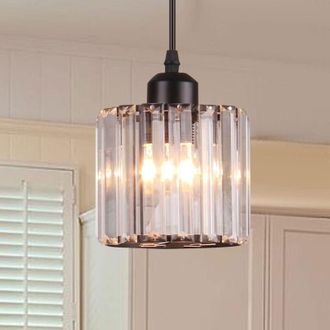 OEM Mini L&aacute;mpara De Ara&ntilde;a De Cristal Cromado, Moderna Luz De Techo Empotrada Para Comedor, Dormitorio, Cocina, Isla De Cocina, Armario, Pasillo, E27, Bomb