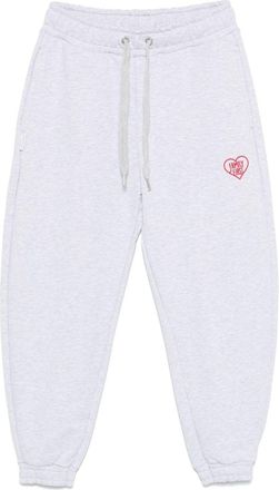 Family Fir$t Milano Heart Logo sweatpants - men - Cotton - S - Grey