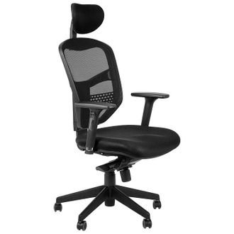 OEM Silla Giratoria Con Asiento Extensible Hn-5038 Negra