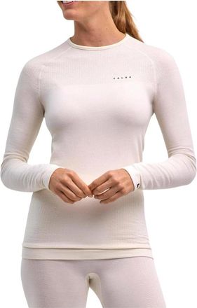 Falke Tops, Dames, Beige, L, Wool-Tech Gebreide kleding