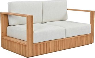Safavieh Couture St Lucia Teakwood Loveseat