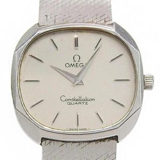 Omega Pre-owned Constellation Stainless Steel Quartz - Dames - Vintage Horloges - Grijs - ONE Size - Vintage