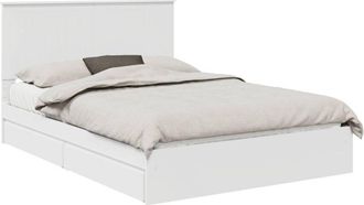 vidaXL Cama Con Almacenamiento 140 X 190 Cm Madera De Ingenier&iacute;a Vidaxl