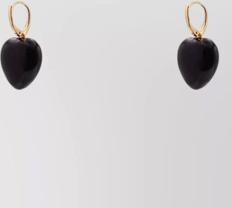 Valentino Garavani metal heart earrings