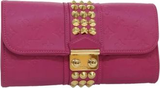 Louis Vuitton Pre-owned Clutches, female, Pink, Size: ONE SIZE Pre-owned Canvas Clutch