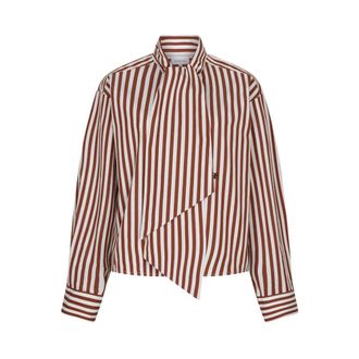 Dante6 Ivez Strik Blouse - Dames - Blouses & Shirts - Veelkleurig - Maat: S Katoen