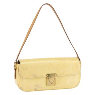 Louis Vuitton Pre-owned Shoulder Bags, female, Yellow, Size: ONE SIZE Pre-owned Vintage Shoulder Bag