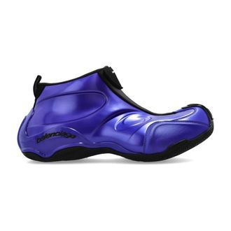 Balenciaga Schoenen, Heren, Paars, 40 EU, Leer, Sportschoenen Basketball