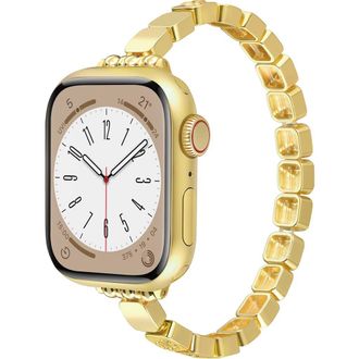 BCBGeneration Charm Link Apple Watch Watchband in Gold at Nordstrom Rack