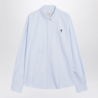 Ami Light Blue Ami De Coeur Shirt