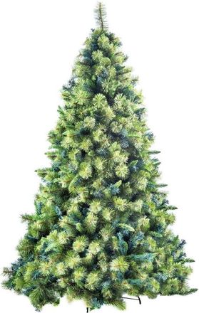 Shatchi 6FT Kentucky Pine Green Pencil Needle Tips Plain Bushy Artificial Christmas Tree