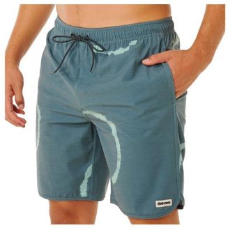 Rip Curl Pacific Rinse Dye Volley Badehose f&uuml;r Herren | t&uuml;rkis