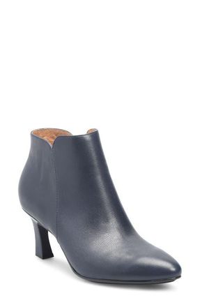 S&ouml;fft Sasha Water Resistant Bootie in Sky Navy at Nordstrom, Size 7.5