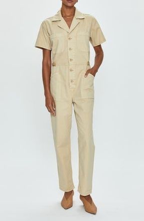 Pistola Denim Grover Cotton Jumpsuit in Champagne at Nordstrom Rack, Size Xx-Small