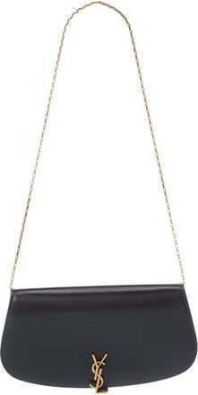 Saint Laurent Leather Wallet On Chain