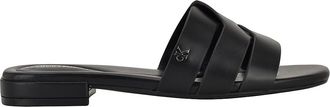Calvin Klein Womens Womens Tishaly Sandal - Black - 9H